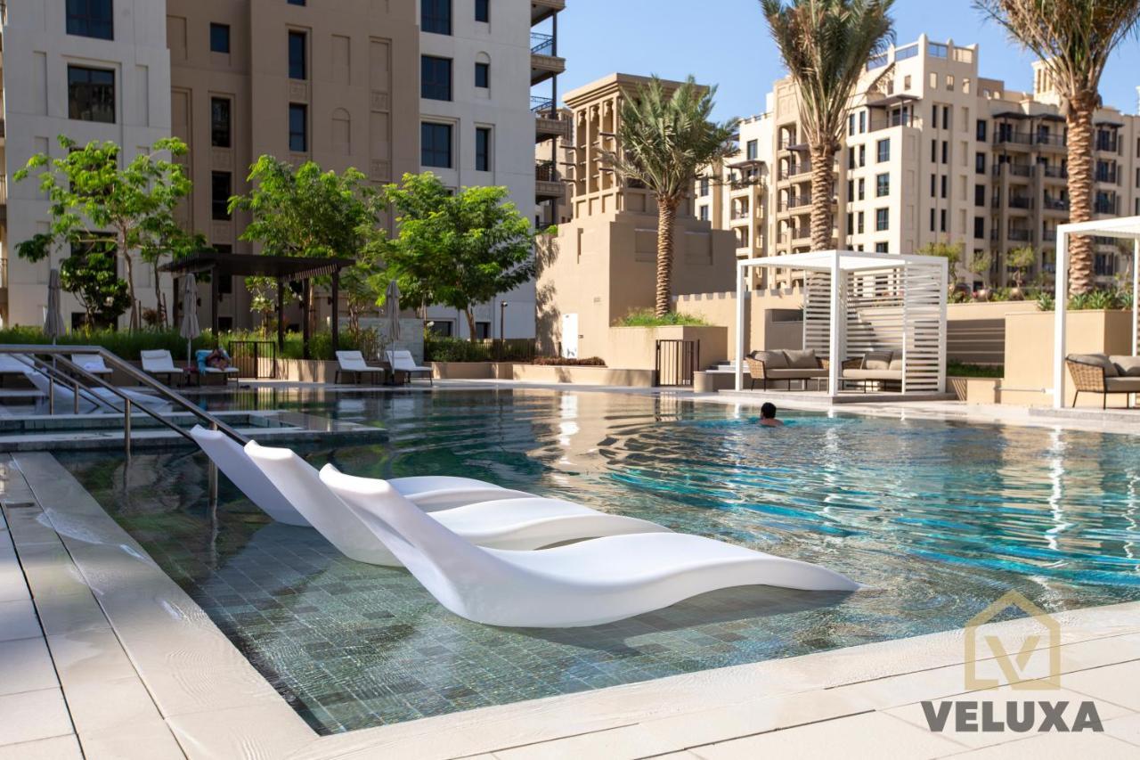 Veluxa - Luxury And Bright 1 Bedroom Apartment, Burj View! Dubai Exteriör bild